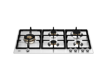 Встраиваемая газовая варочная панель Bertazzoni P905LPROX Встраиваемая газовая варочная панель Bertazzoni P905LPROX