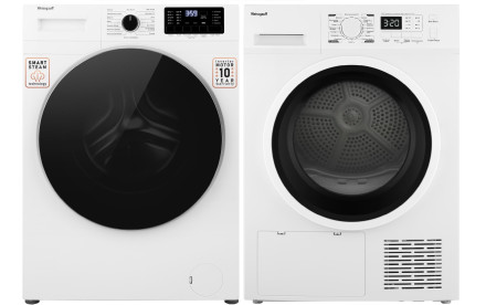 Комплект стиральная и сушильная машина Weissgauff WM 61410 Inverter Steam + WD 6148 D Комплект стиральная и сушильная машина Weissgauff WM 61410 Inverter Steam + WD 6148 D