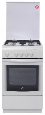 Газовая плита De luxe 506040.04 г (крышка) ЧР Газовая плита De luxe 506040.04 г (крышка) ЧР