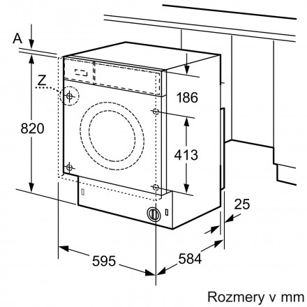 Встраиваемая стиральная машина Bosch WKD28543EU Встраиваемая стиральная машина Bosch WKD28543EU