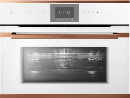 Компактный духовой шкаф с паром Kuppersbusch CBD 6550.0 W4 Компактный духовой шкаф с паром Kuppersbusch CBD 6550.0 W4