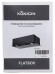 Встраиваемая вытяжка Konigin FlatBox Black 50
