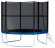 Каркасный батут Hegen External 10ft 305х305х250 см Каркасный батут Hegen External 10ft 305х305х250 см