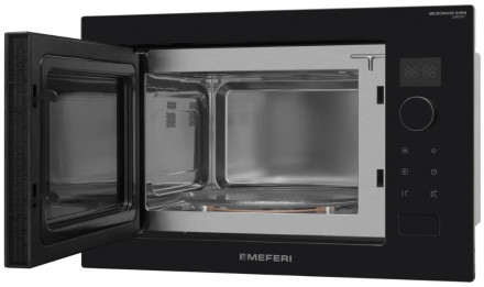 Встраиваемая микроволновая печь Meferi MMO6025BK COMFORT