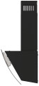 Вытяжка Elikor WAVE BK 50 черная