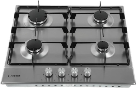 Встраиваемая газовая варочная панель Indesit THPM 641 IX/I