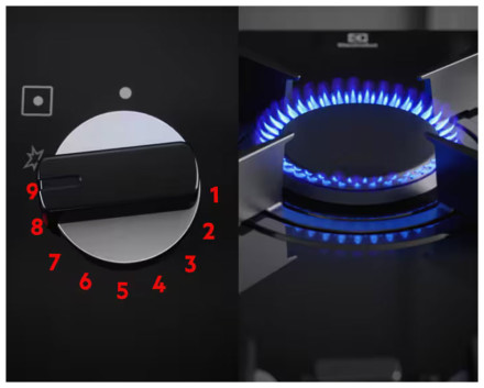 Газовая варочная панель Electrolux KGG753753K Газовая варочная панель Electrolux KGG753753K