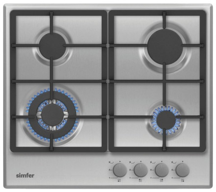 Газовая варочная панель Simfer H60V41M511 Газовая варочная панель Simfer H60V41M511