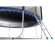 Батут Evo Jump External 12ft Blue с внешней сеткой и лестницей