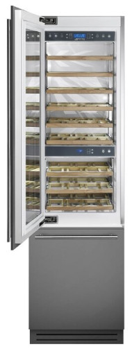 Встраиваемый винный шкаф smeg WI66LS Встраиваемый винный шкаф smeg WI66LS