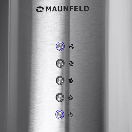 Каминная вытяжка MAUNFELD Lee Light Isla 35 нержавеющая сталь Каминная вытяжка MAUNFELD Lee Light Isla 35 нержавеющая сталь