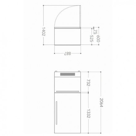 Холодильник KITCHENAID KCZWX 20900L