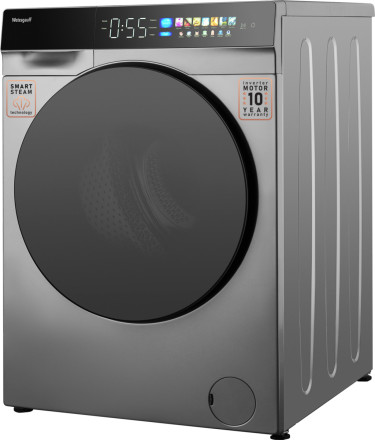 Комплект стиральная и сушильная машина Weissgauff WM 998 Full Touch DC Inverter Steam Silver + WD 998 Heat Pump Full Touch Silver Комплект стиральная и сушильная машина Weissgauff WM 998 Full Touch DC Inverter Steam Silver + WD 998 Heat Pump Full Touch Silver