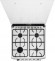 Газовая плита Flama AG 14219 W белый Газовая плита Flama AG 14219 W белый