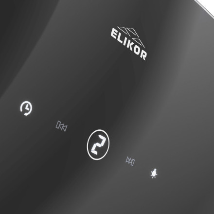 Вытяжка Elikor WAVE BK 60 черная
