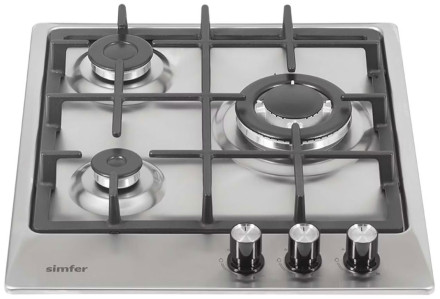 Газовая варочная панель Simfer H45V35M555 Газовая варочная панель Simfer H45V35M555