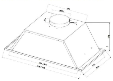 Встраиваемая вытяжка Schaub Lorenz SLD EW 8020