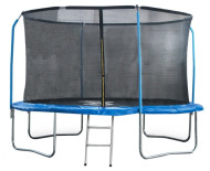 Каркасный батут Start Line Fitness 10FT с внутренней сеткой и лестницей 305х305 см