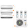 Мульти сплит-система AUX AM3-H21/4DR1B / AMWM-H07/4R1 (L) (v2) x 3 units