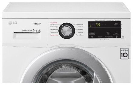 Стиральная машина LG Steam F2J3NS1W Стиральная машина LG Steam F2J3NS1W