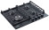 Газовая варочная панель Exiteq EXH-207 black matt Газовая варочная панель Exiteq EXH-207 black matt