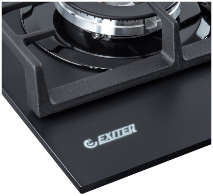 Газовая варочная панель Exiteq EXH-207 black matt Газовая варочная панель Exiteq EXH-207 black matt