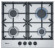 Газовая варочная панель NEFF T26DS49N0D Газовая варочная панель NEFF T26DS49N0D
