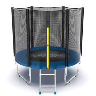 Батут Evo Jump External 6ft Blue Lowernet + сетка Батут Evo Jump External 6ft Blue Lowernet + сетка