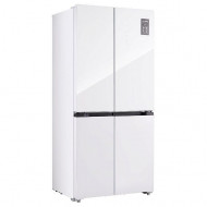 Холодильник TESLER RCD-482I WHITE GLASS