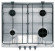 Газовая варочная панель Zanussi ZGF 646 CTNC Газовая варочная панель Zanussi ZGF 646 CTNC