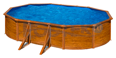 Бассейн GRE PR738WOMAG с боковыми упорами, 730х375 см