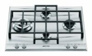 Газовая варочная панель smeg P1641X