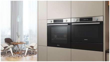 Электрический духовой шкаф Samsung NV7B4120ZAS/WT, нержавеющая сталь