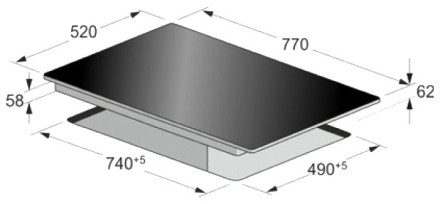 Варочная панель Kaiser KCT 7795 FI RotEm Варочная панель Kaiser KCT 7795 FI RotEm