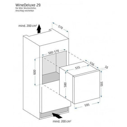 Винный шкаф Caso WineDeluxe E 29 Винный шкаф Caso WineDeluxe E 29
