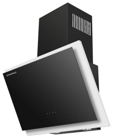 Каминная вытяжка MAUNFELD Tower Touch 60 белый/черное стекло Каминная вытяжка MAUNFELD Tower Touch 60 белый/черное стекло