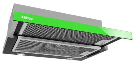 Встраиваемая вытяжка Konigin Helena II Glass Green 50 Встраиваемая вытяжка Konigin Helena II Glass Green 50