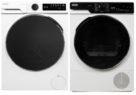 Комплект стиральная и сушильная машина DeLonghi DWM 825 V ALICIA + DTD 8105 H FABIO Комплект стиральная и сушильная машина DeLonghi DWM 825 V ALICIA + DTD 8105 H FABIO