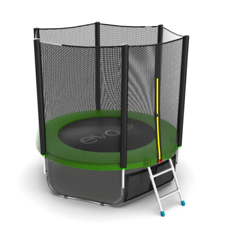 Батут Evo Jump External 6ft Green Lowernet + сетка Батут Evo Jump External 6ft Green Lowernet + сетка
