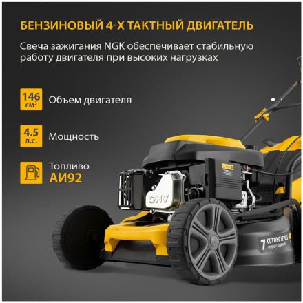 Газонокосилка Denzel GLD-460SP 58803