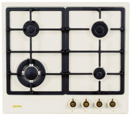 Газовая варочная панель Simfer H60V41O537, слоновая кость