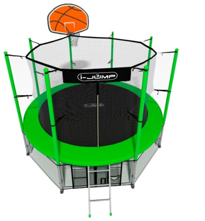 Каркасный батут i-JUMP Basket 14FT 427х427х240 см Каркасный батут i-JUMP Basket 14FT 427х427х240 см