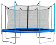 Каркасный батут TotalSport 374 с внутренней сеткой 374х374х210 см Каркасный батут TotalSport 374 с внутренней сеткой 374х374х210 см