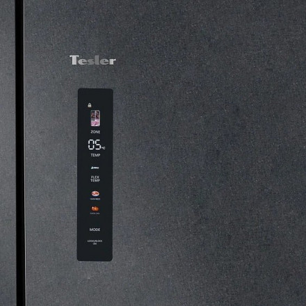 Холодильник TESLER RCD-547BI SPARKLING GREY Холодильник TESLER RCD-547BI SPARKLING GREY