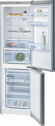 Холодильник Bosch KGN36XL45 нержавеющая сталь Холодильник Bosch KGN36XL45 нержавеющая сталь