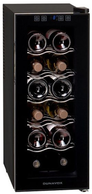 Винный шкаф DUNAVOX thermo dx-12.35sc Винный шкаф DUNAVOX thermo dx-12.35sc