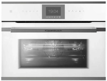 Компактный духовой шкаф с микроволнами Kuppersbusch CBM 6550.0 W9 Компактный духовой шкаф с микроволнами Kuppersbusch CBM 6550.0 W9