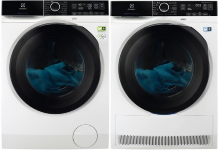 Комплект стиральная и сушильная машина Electrolux EW8F1R48B + EW8HR258B Комплект стиральная и сушильная машина Electrolux EW8F1R48B + EW8HR258B