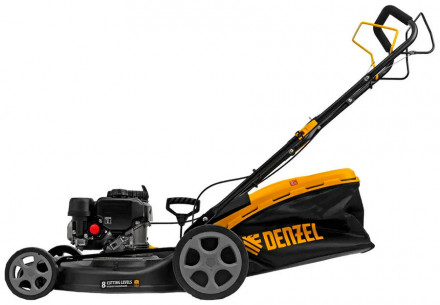 Газонокосилка бензиновая Denzel GLR-510SP-ZS, 171 см3, ширина 51 см, привод, травосборник 65 л