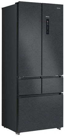 Холодильник TESLER RFD-427BI Sparkling Grey Холодильник TESLER RFD-427BI Sparkling Grey